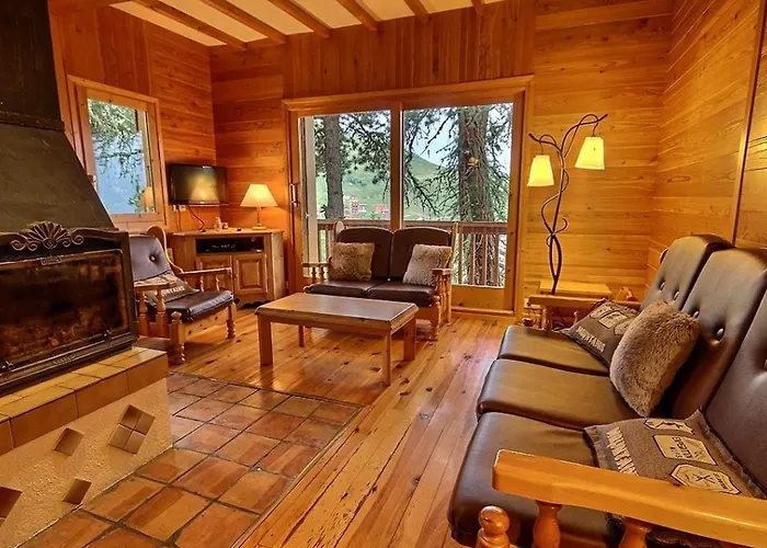 Rénové Pour 10 Avec Jacuzzi, Cheminée Et Wifi Aux Pieds Des Pistes - Fr-1-455-155 Chalet